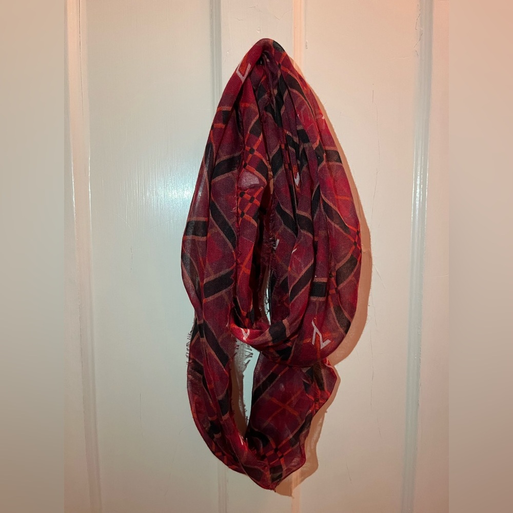 Virginia Tech fringe infinity scarf